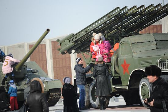Defender of the Fatherland Day celebrated in Russian cities