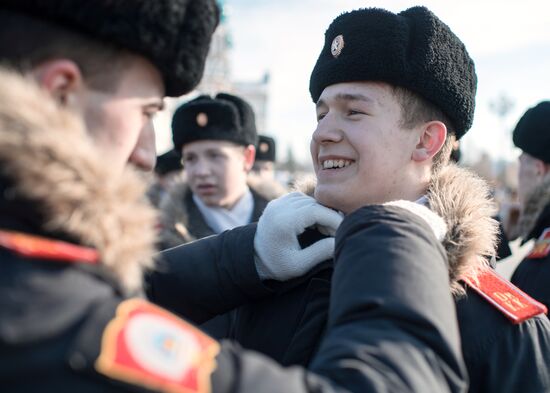 Defender of the Fatherland Day celebrated in Russian cities