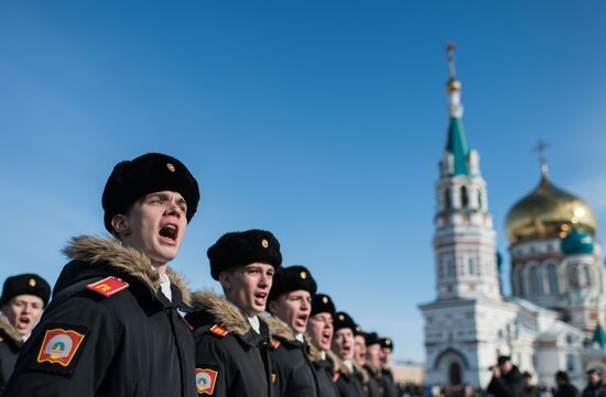 Defender of the Fatherland Day celebrated in Russian cities