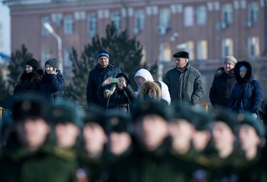 Defender of the Fatherland Day celebrated in Russian cities