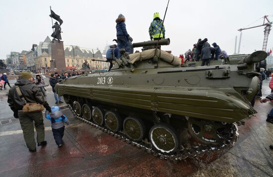Defender of the Fatherland Day celebrated in Russian cities