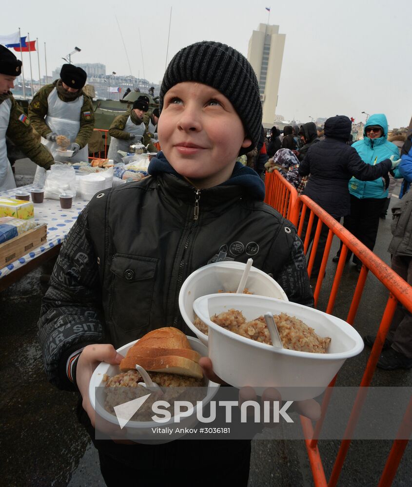 Defender of the Fatherland Day celebrated in Russian cities