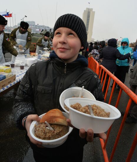 Defender of the Fatherland Day celebrated in Russian cities