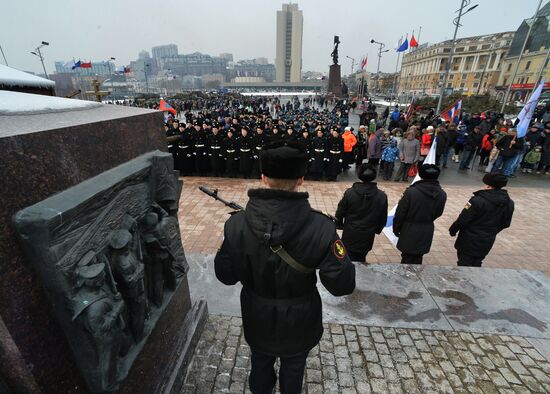 Defender of the Fatherland Day celebrated in Russian cities