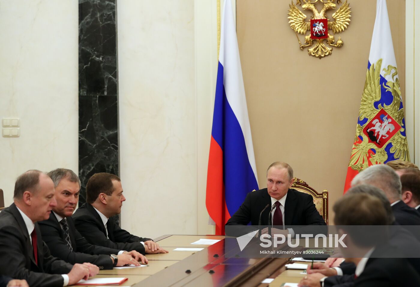 Russian President Vladimir Putin holds session of Russia's Security Council