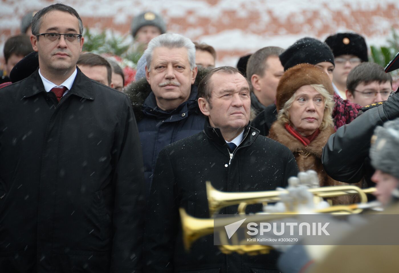 Wreath-laying ceremony at the Tomb of the Unknown Soldier on the Defender of the Fatherland Day
