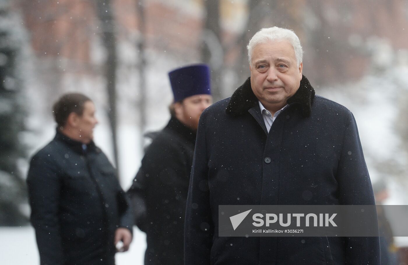 Wreath-laying ceremony at the Tomb of the Unknown Soldier on the Defender of the Fatherland Day