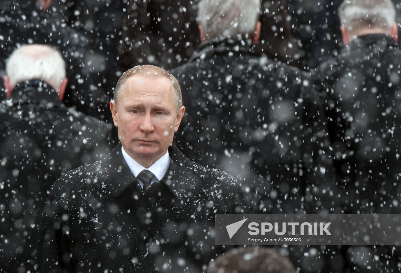 Wreath-laying ceremony at the Tomb of the Unknown Soldier on the Defender of the Fatherland Day