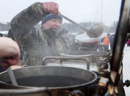 Defender of the Fatherland Day celebrated in Russian cities