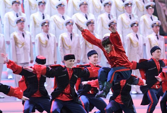 Defender of the Fatherland Day concert at State Kremlin Palace