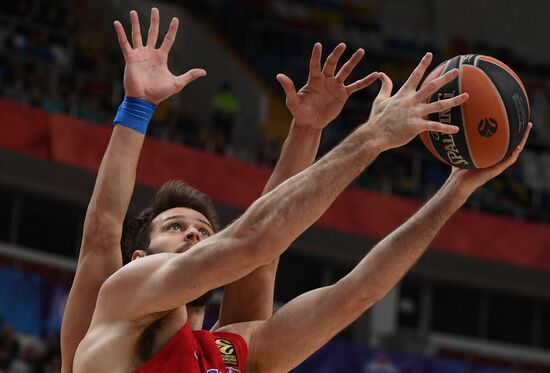 Euroleague Basketball. CSKA Moscow vs. Maccabi Tel Aviv