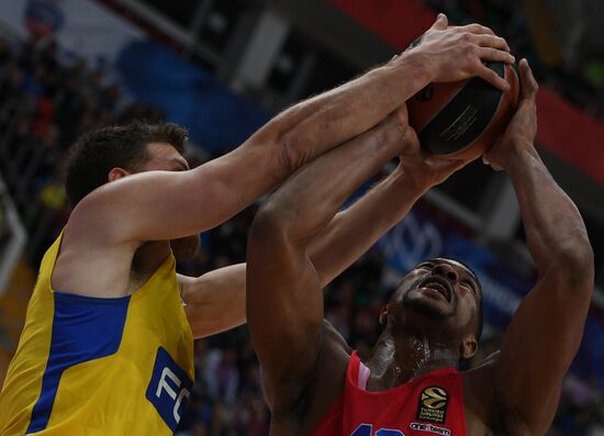 Euroleague Basketball. CSKA Moscow vs. Maccabi Tel Aviv