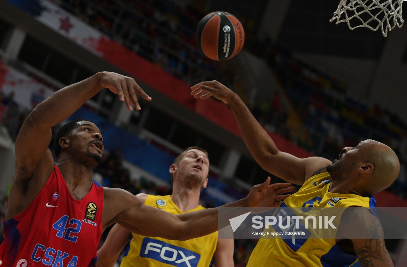 Basketball. Euroleague. CSKA Moscow vs. Maccabi Tel Aviv
