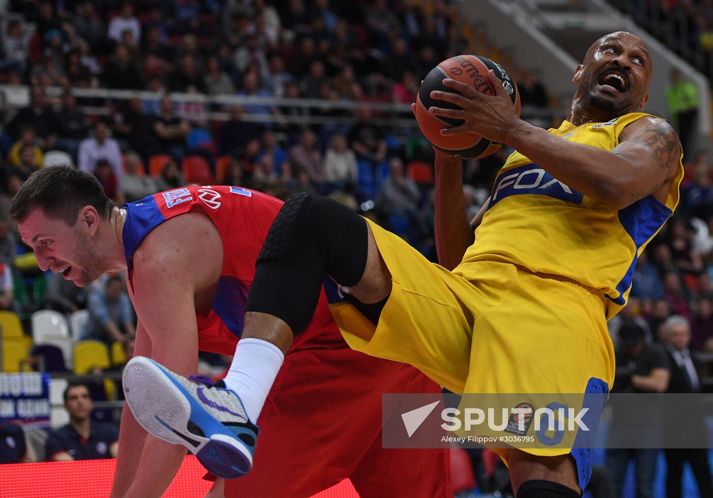 Euroleague Basketball. CSKA vs. Maccabi