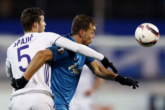 UEFA Europa League. Zenit vs. Anderlecht