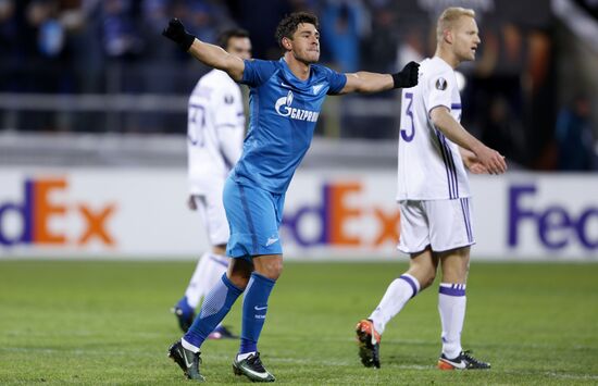 UEFA Europa League. Zenit vs. Anderlecht