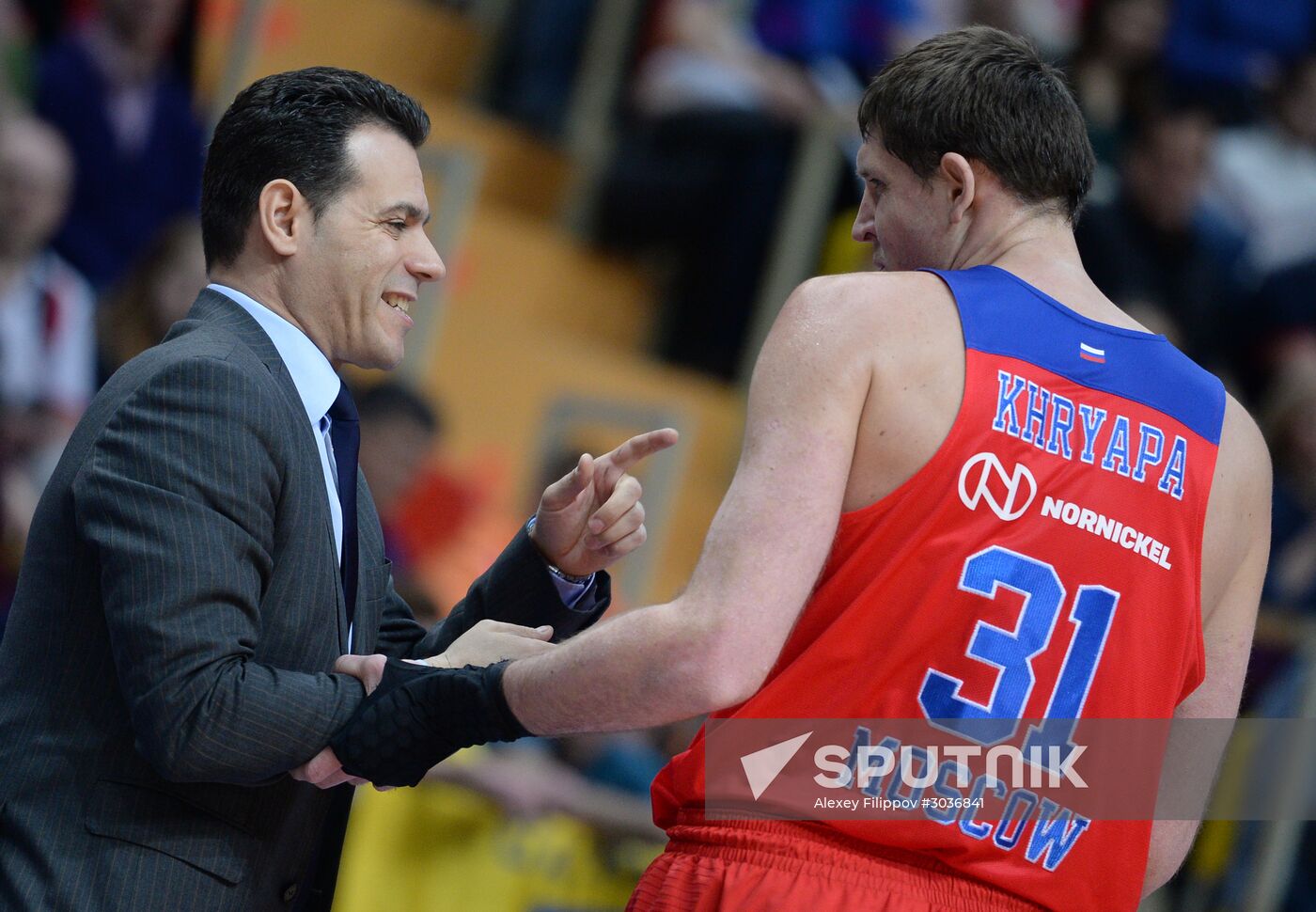 Euroleague Basketball. CSKA vs. Maccabi