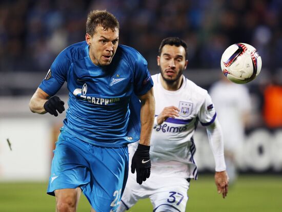 UEFA Europa League. Zenit vs. Anderlecht