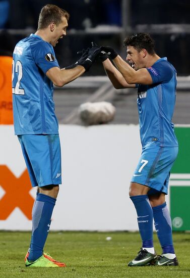 UEFA Europa League. Zenit vs. Anderlecht
