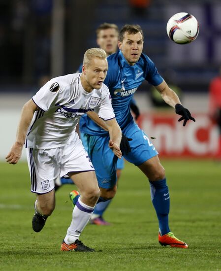 UEFA Europa League. Zenit vs. Anderlecht