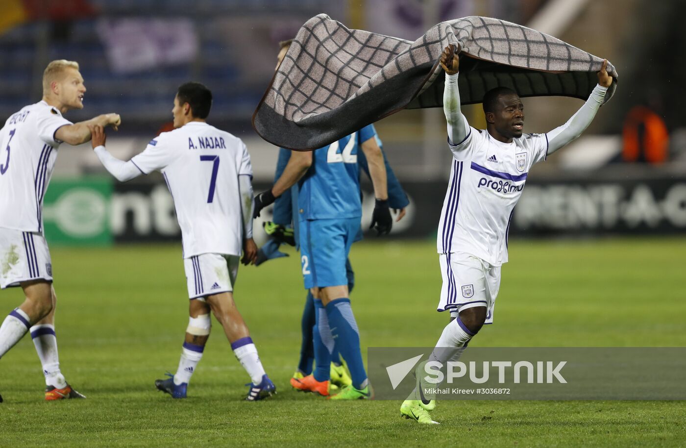 UEFA Europa League. Zenit vs. Anderlecht