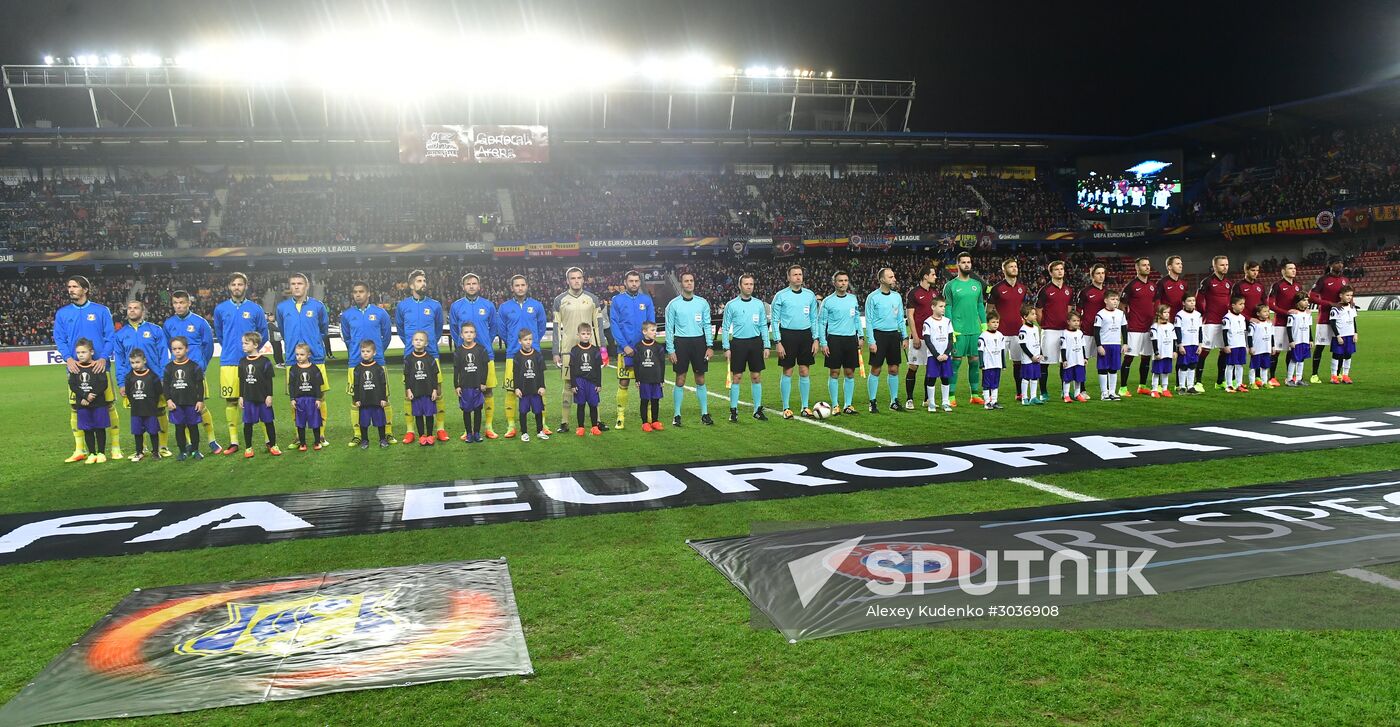 UEFA Europa League. Sparta vs. Rostov