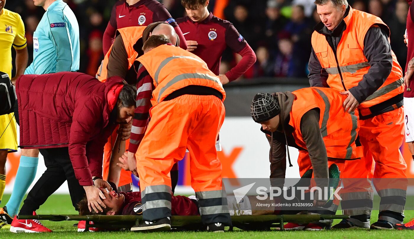 Football. Europa League. Sparta vs. Rostov