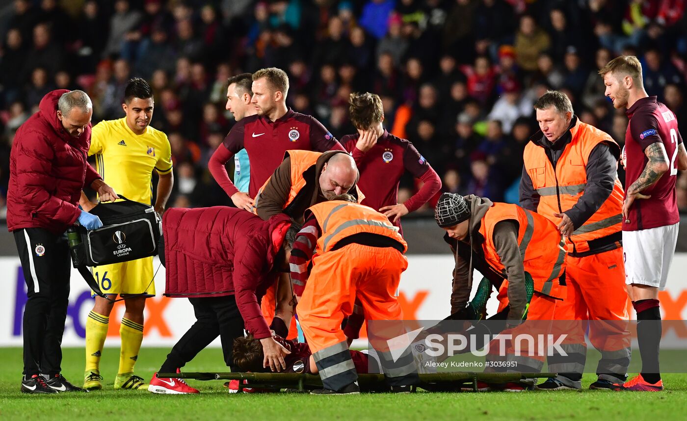 Football. Europa League. Sparta vs. Rostov