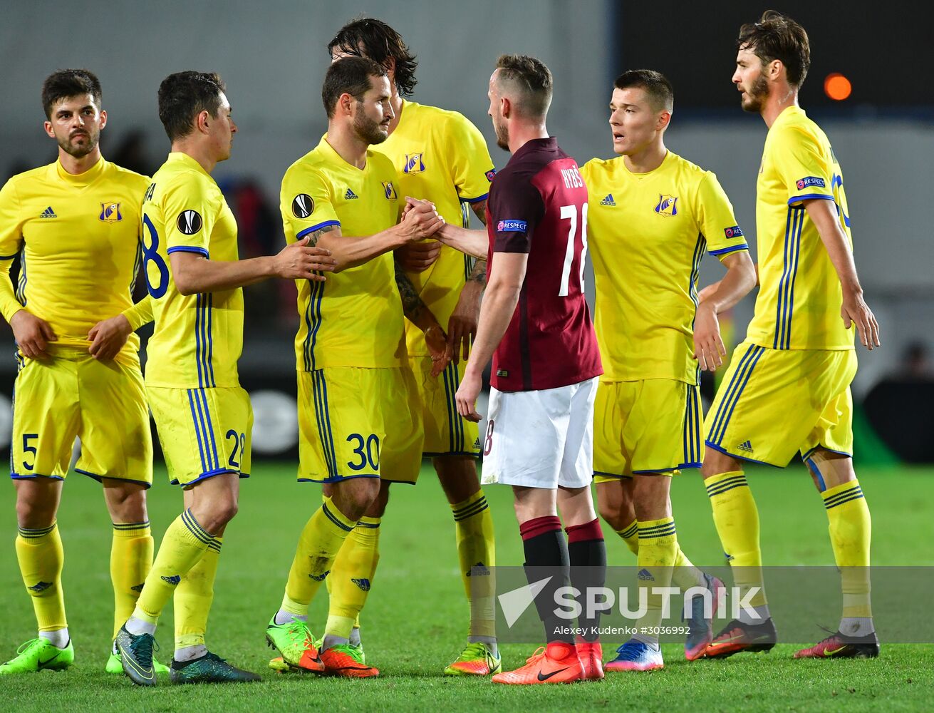 Football. Europa League. Sparta vs. Rostov