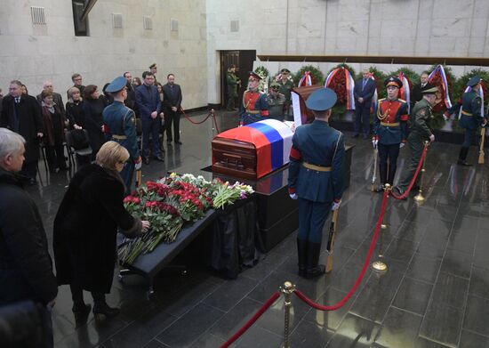 Funeral service for Vitaly Churkin