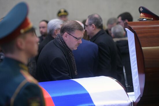 Farewell ceremony for Vitaly Churkin