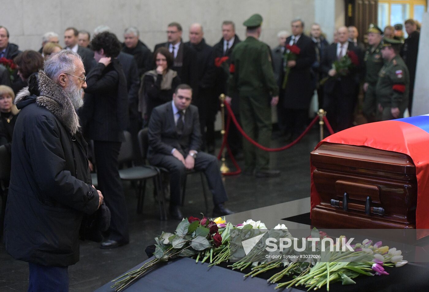 Funeral service for Vitaly Churkin