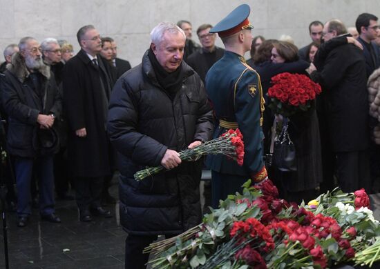 Farewell ceremony for Vitaly Churkin