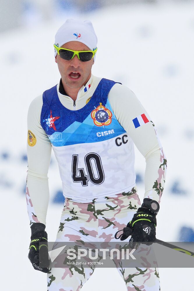 3rd CISM World Winter Games 2017. Cross country skiing, Men. Individual race
