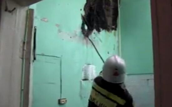 Children's hospital catches fire in Tver