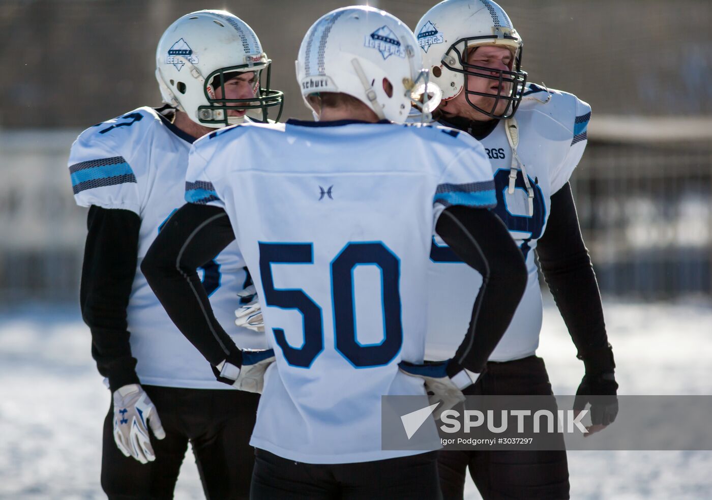 Snow Bowl American snow football tournament in Petrozavodsk