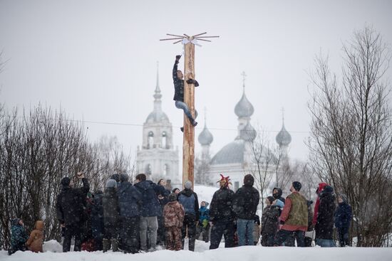 Celebration of Wide Maslenitsa in Davydovo