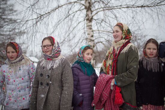 Celebration of Wide Maslenitsa in Davydovo