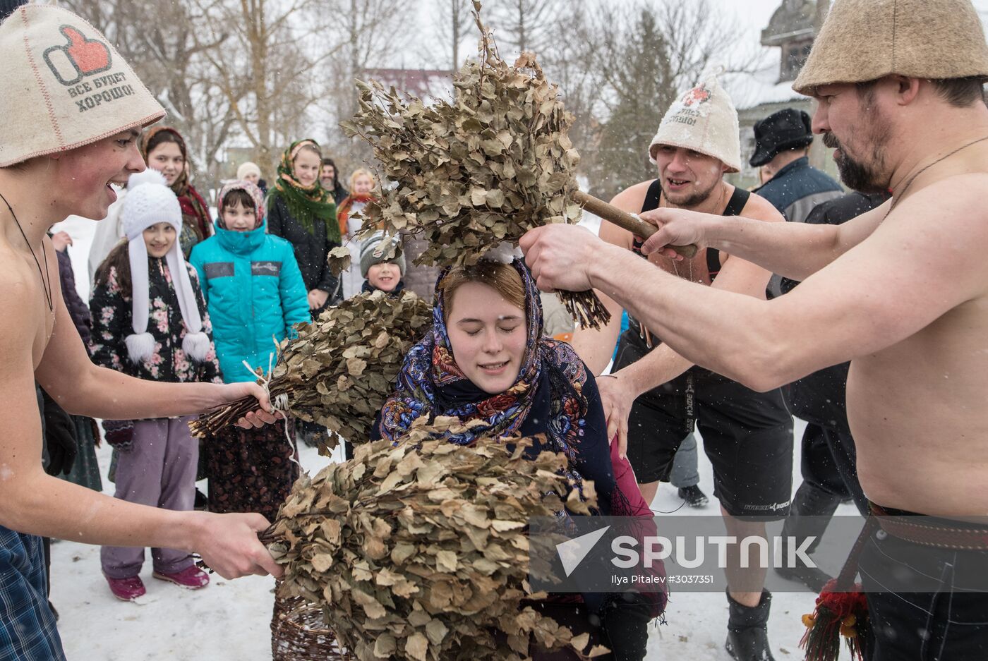 Celebration of Wide Maslenitsa in Davydovo