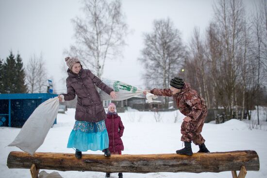 Celebration of Wide Maslenitsa in Davydovo