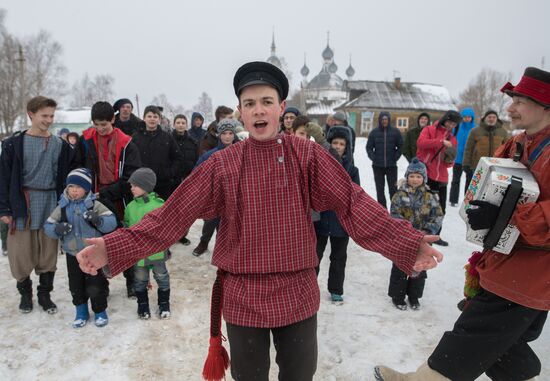 Celebration of Wide Maslenitsa in Davydovo