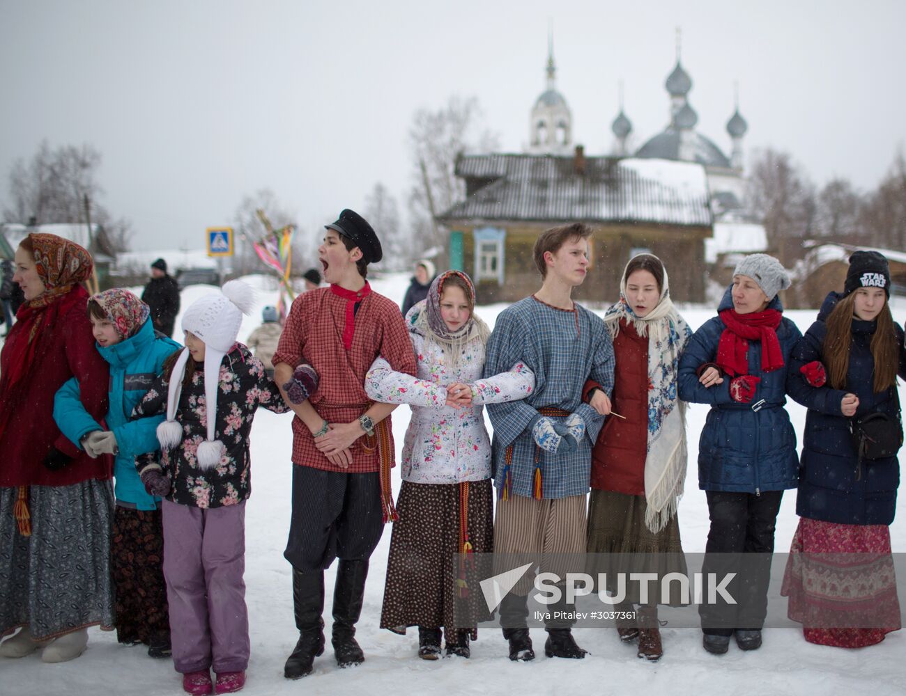 Celebration of Wide Maslenitsa in Davydovo