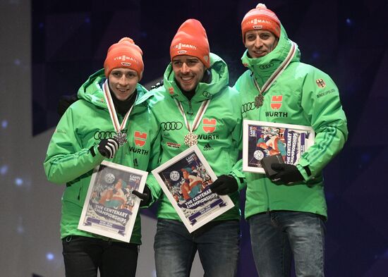 Nordic Combined. World Championship. Men