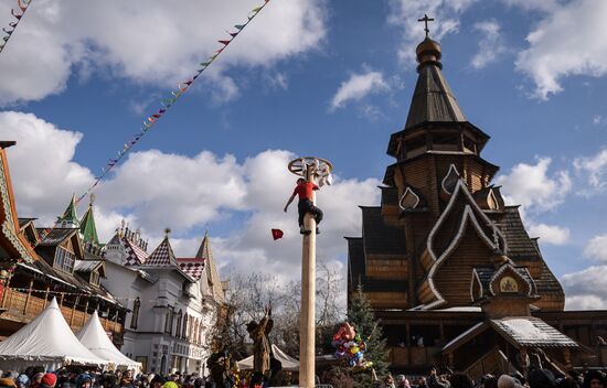Shrovetide festivities in Moscow