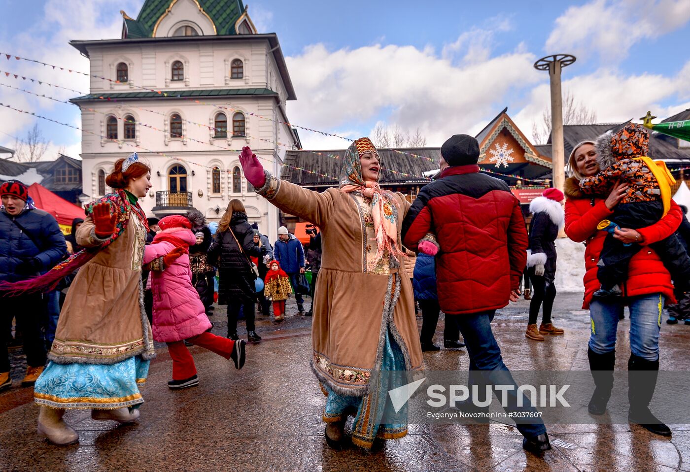 Shrovetide festivities in Moscow