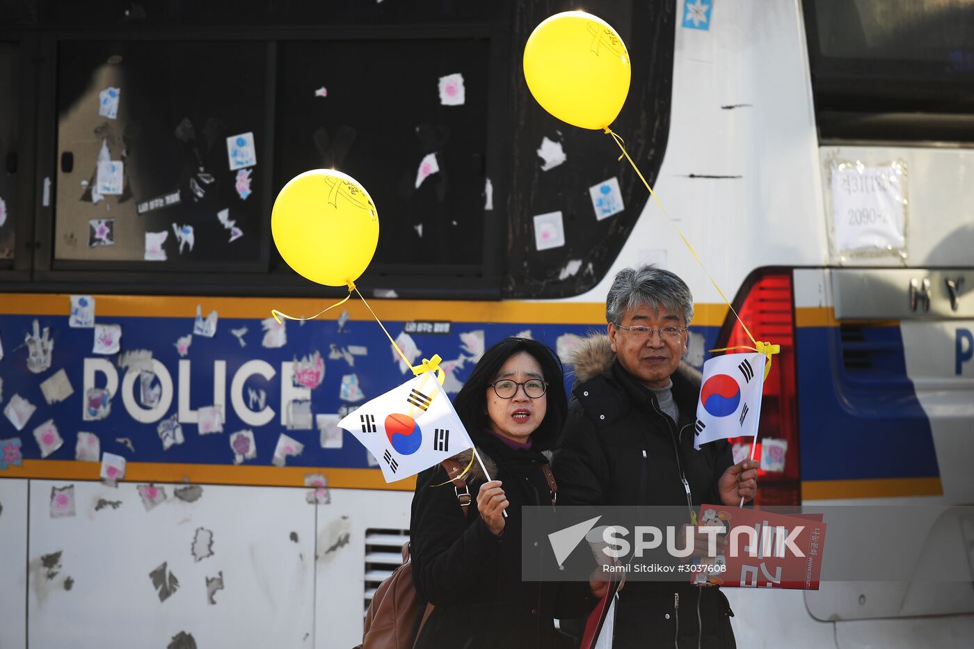 Protesters in Seoul demand President Park Geun-hye's resignation