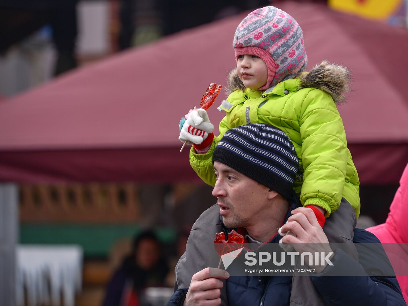 Maslenitsa festivities in Moscow