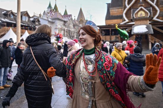 Maslenitsa festivities in Moscow