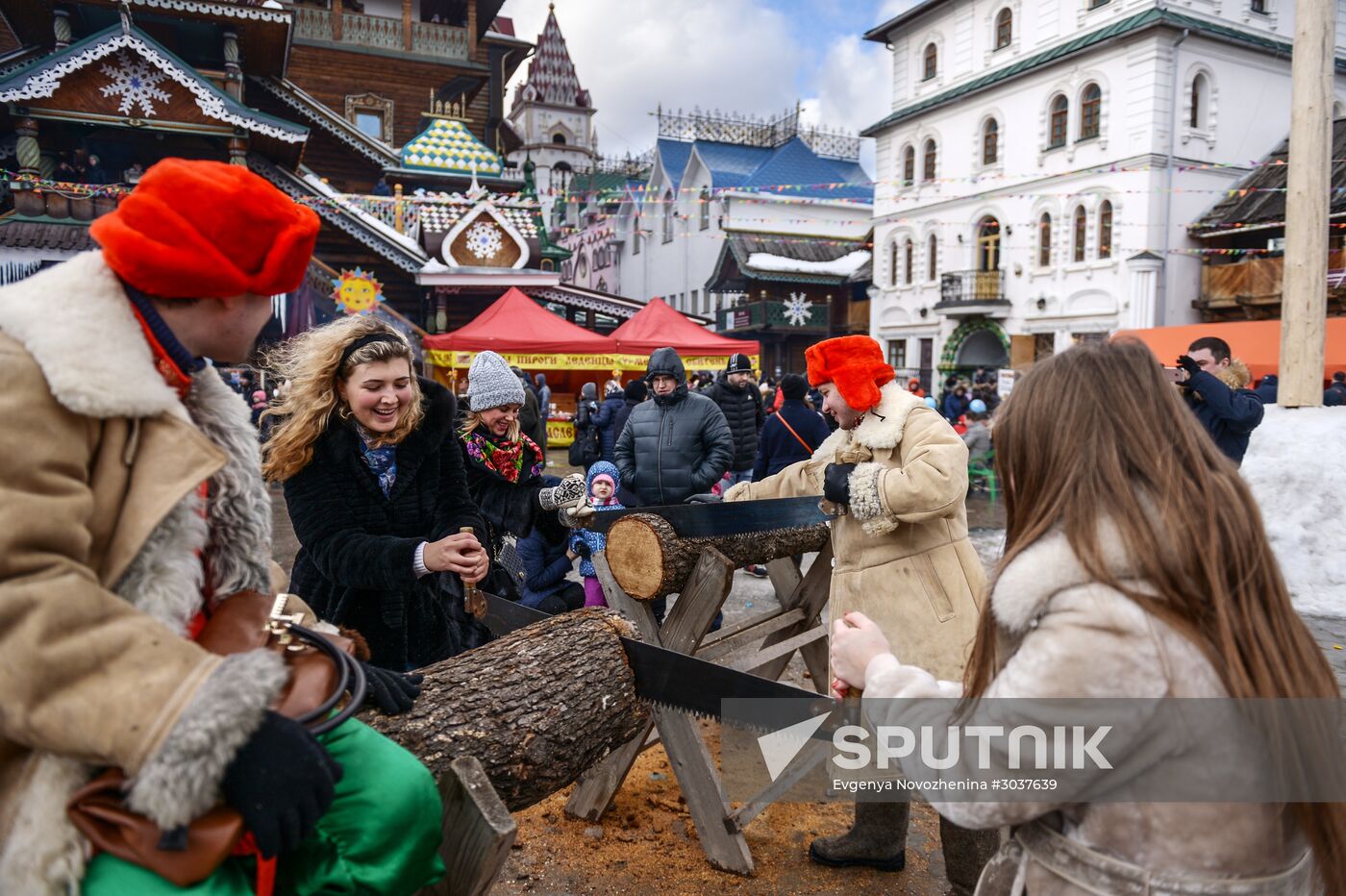 Maslenitsa festivities in Moscow