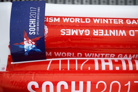 3rd CISM World Military Winter Games. Alpine skiing. Men's slalom